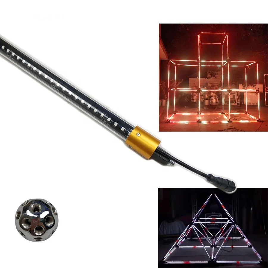 1 Meter Meteor Linear DMX Pixel Waterproof Party Light Led Pixel Tube Club Lights for Event Ceilings DMX Stage Full Color Led