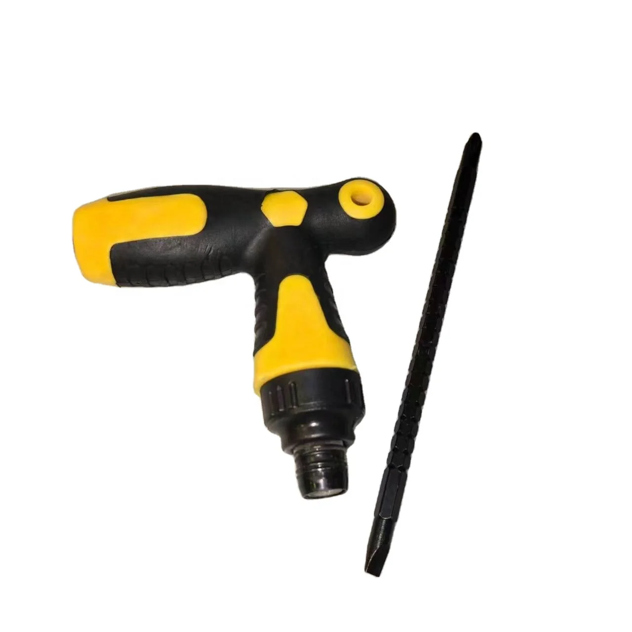 Heavy Duty Head Magnetic Screw Driver Phillips Slotted Screwdriver Mini Screwdriver T-type Ratchet Screwdriver