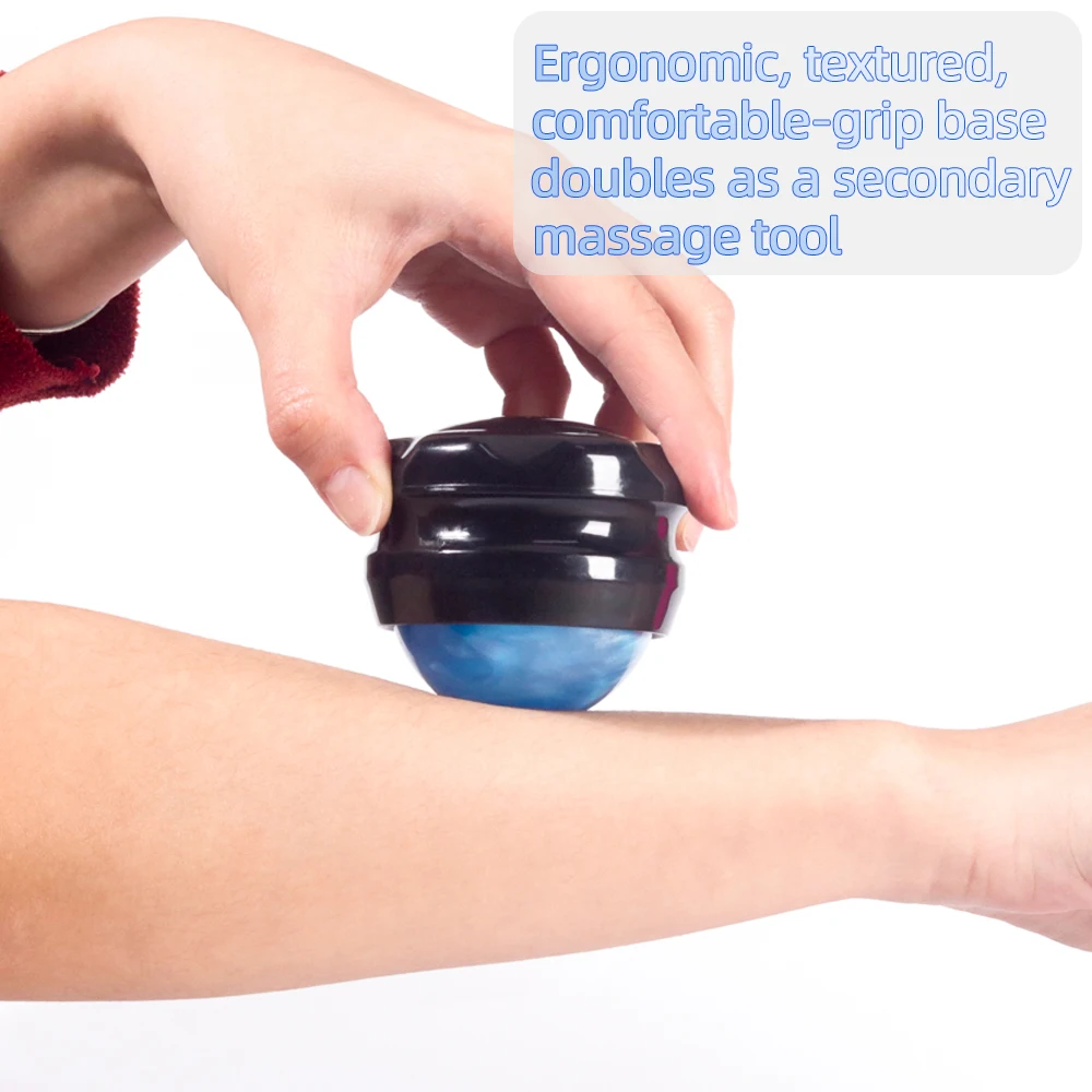 Beauty Cold Therapy handheld resin massage ball roller for body muscle relax and pain relief