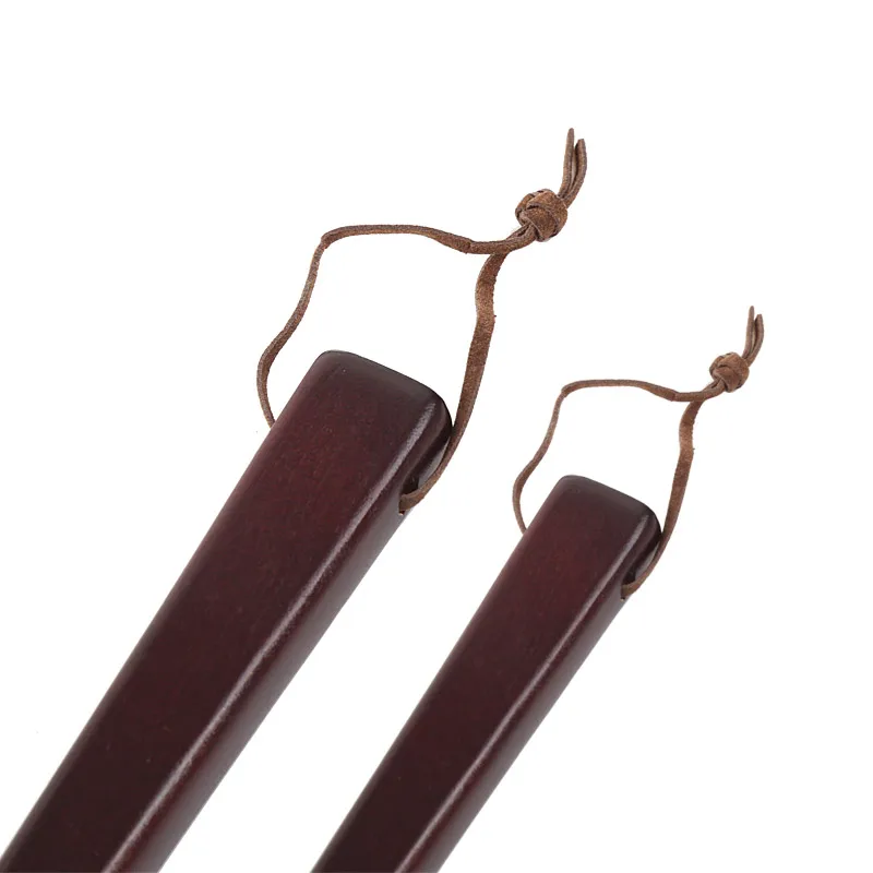 3 Size Wooden Shoe Horn for Kids Men Women Shoe Helper with Hanging Rope Durable Long Handle Shoehorn