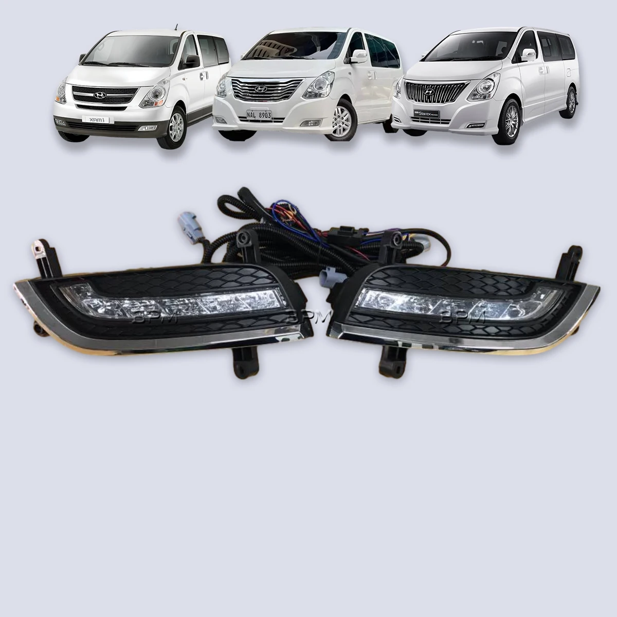 FRONT FOG LAMP LIGHT LED For HYUNDAI H1 CARGO TRAVEL GRAND STAREX ROYALE VIP IMAX ILOAD H300 I800