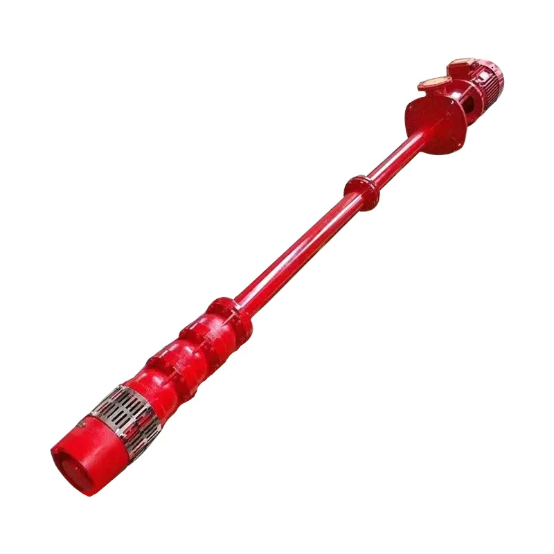 High quality customized vertical high pressure long shaft pump High lift fire pump motor drives fire pump