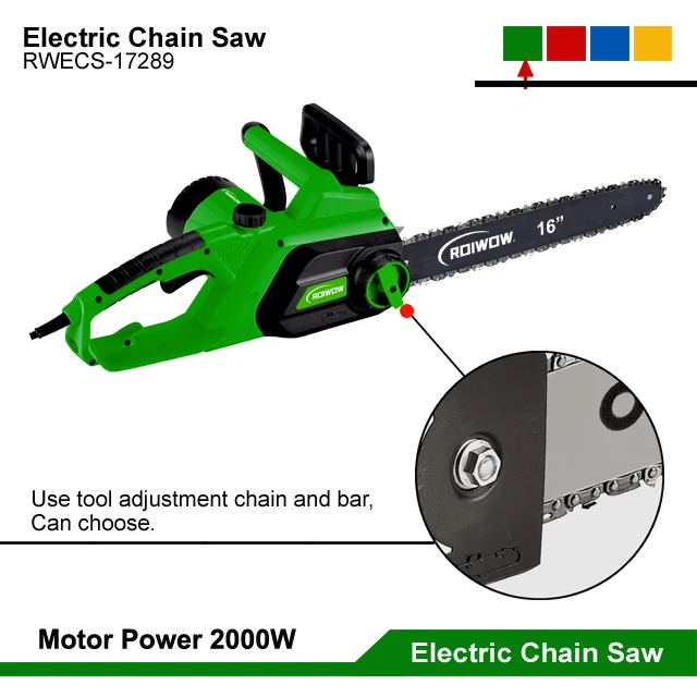 Sale Cheap 2200W Electric Hand Chainsaw 14/16 Inch Portable Power Chain Saws Corded Wood Cutting Electrical Chainsaws Portable