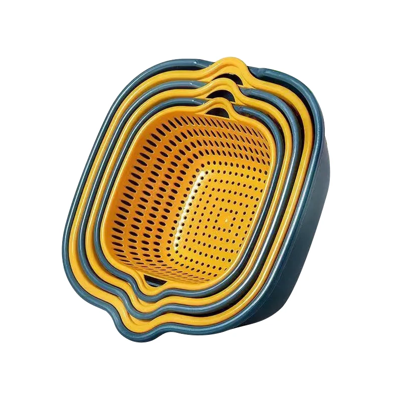 2021 new arrival drain basket, high-quality colander, hot-selling sink drain basket set