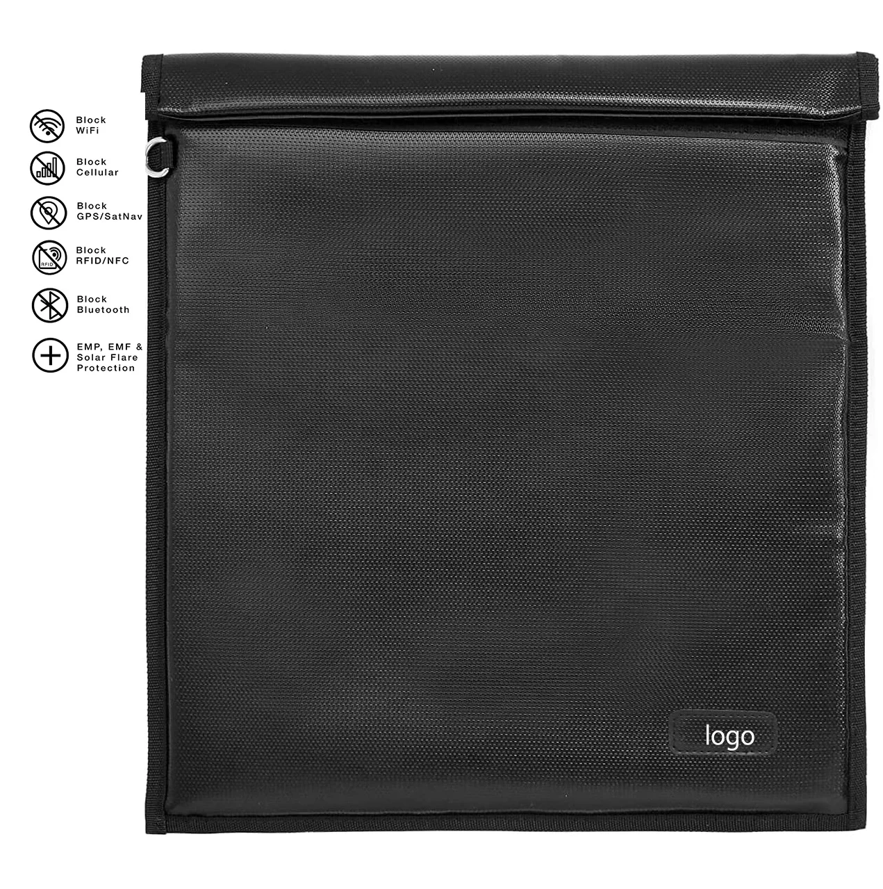 Fireproof & Waterproof Faraday Bags 9.8 x 11 Inches Cage for Faraday Key Fob Protector, Cell Phone  Car RFID