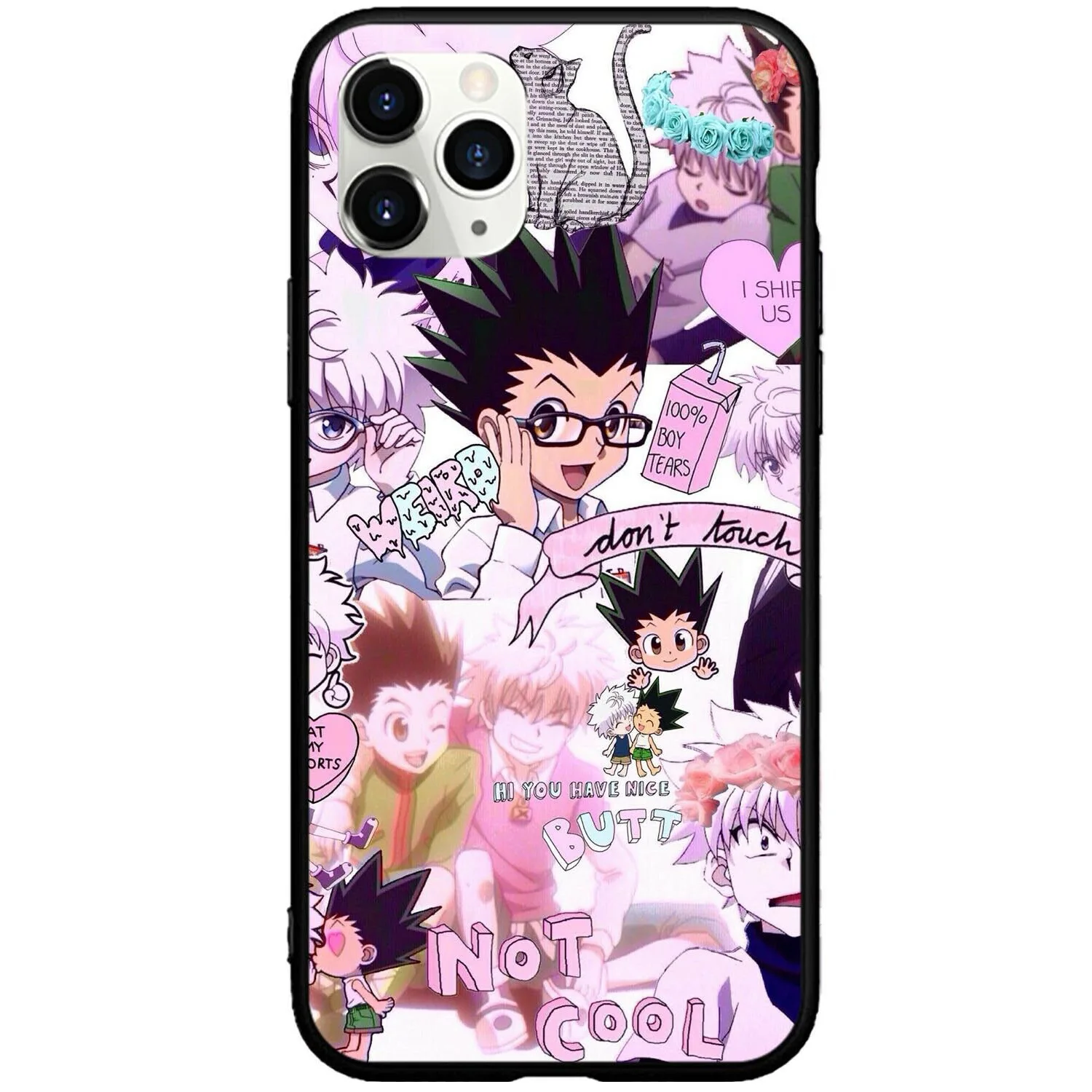 Cartoon Cool Ninja Phone Cases For iPhone 6/6S 7 8 Plus X/XS XR XSMAX Smartphone Covers For iPhone 13 12 Pro Max 12 Mini