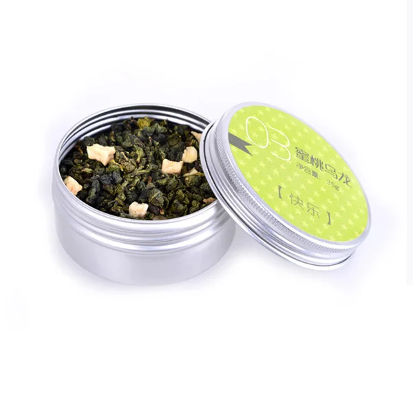 
OEM Customized kraft paper bags Packaging Peach Oolong Tea for Taiwan bubble tea 