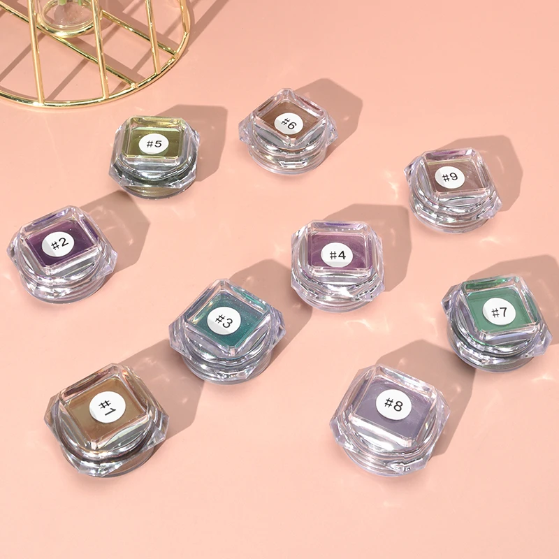 Wholesale Chameleon 9 Colors Beauty Creations Make Up Holding Makeup Shadow Beauty Custom Makeup Powder Eye shadow Cosmetic