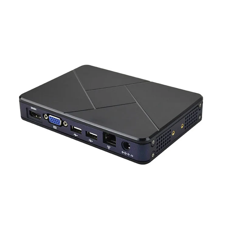SHARE Cheap Arm Shareer RK3288 fanless computer Linux  pc station 2GB RAM 8G SSD thin client computer