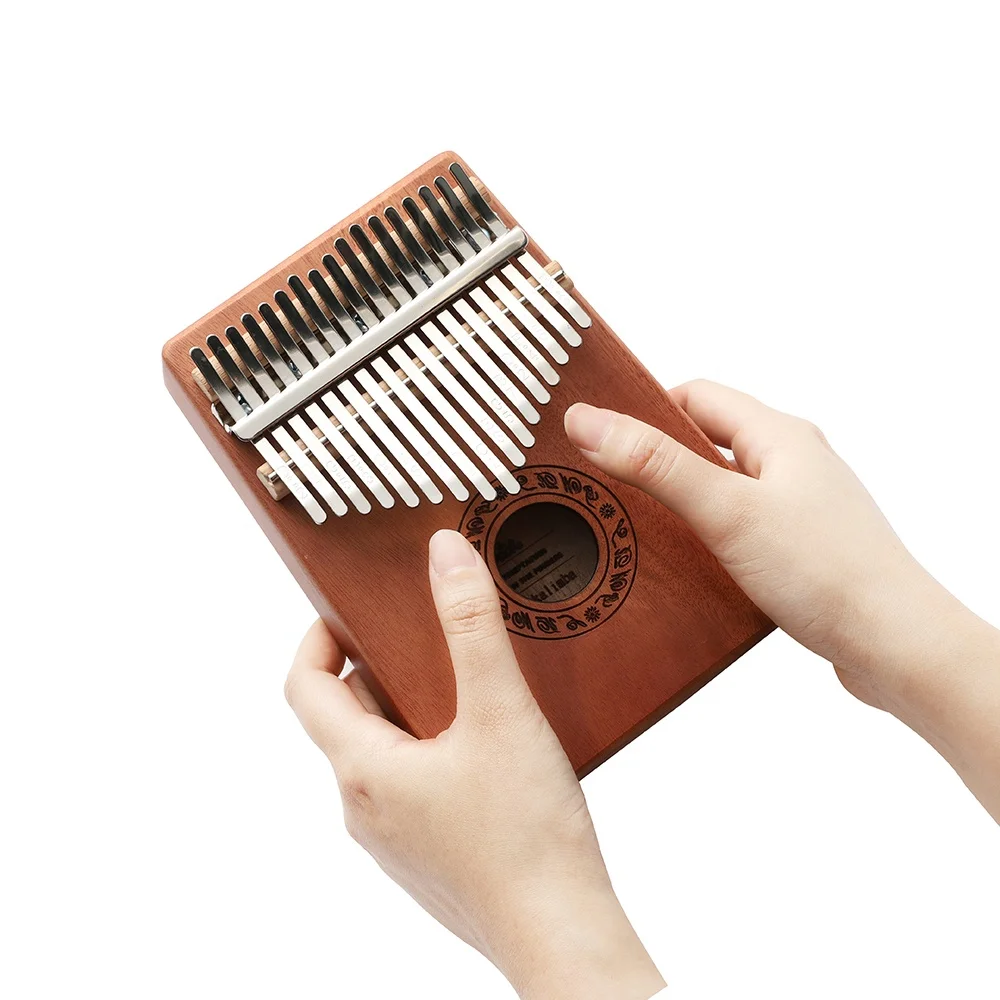 2023 hot 17 key 21 key wood kalimba Thumb Piano