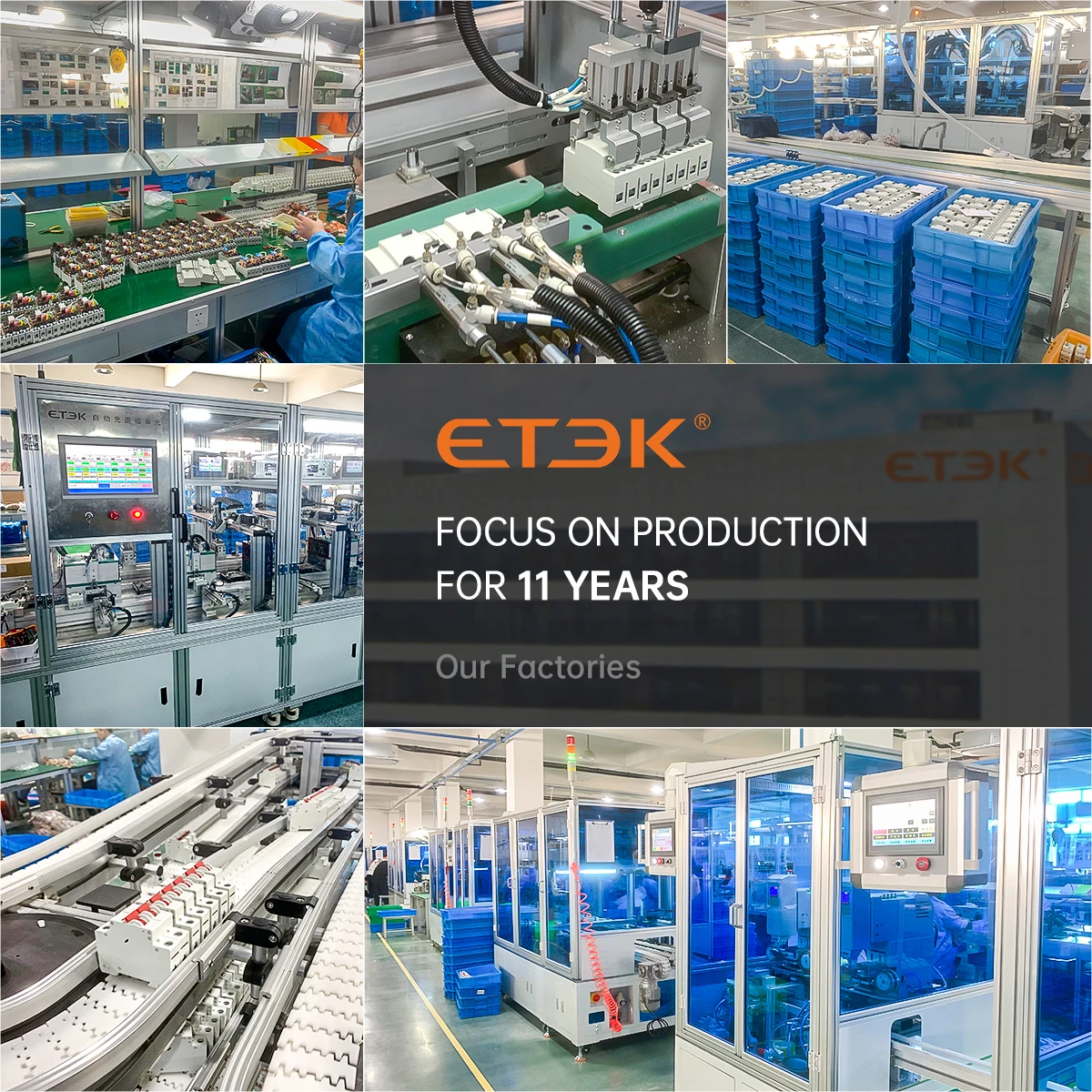 ETEK Bluetooth connection modular contactor AC 220v 2 pole Control by TUYA APP wifi magnetic 2P 40A smart electric contactors