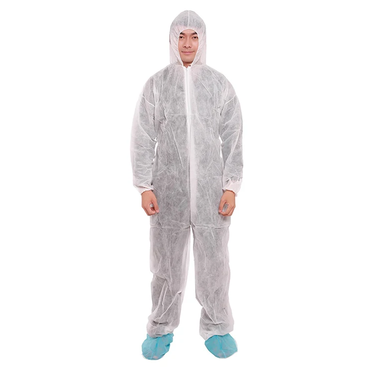 
PP/SMS/Microporous Safety Protective Equipment Disposable Coverall 