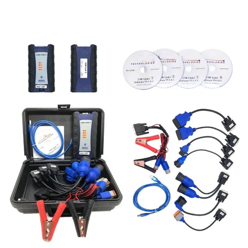 GTW новый бренд подходит для CONOMINUS NEXIQ 2 USB LINK 125032 дизельный интерфейс диагностическое программное обеспечение BLUETOOTH тяжелый грузовик