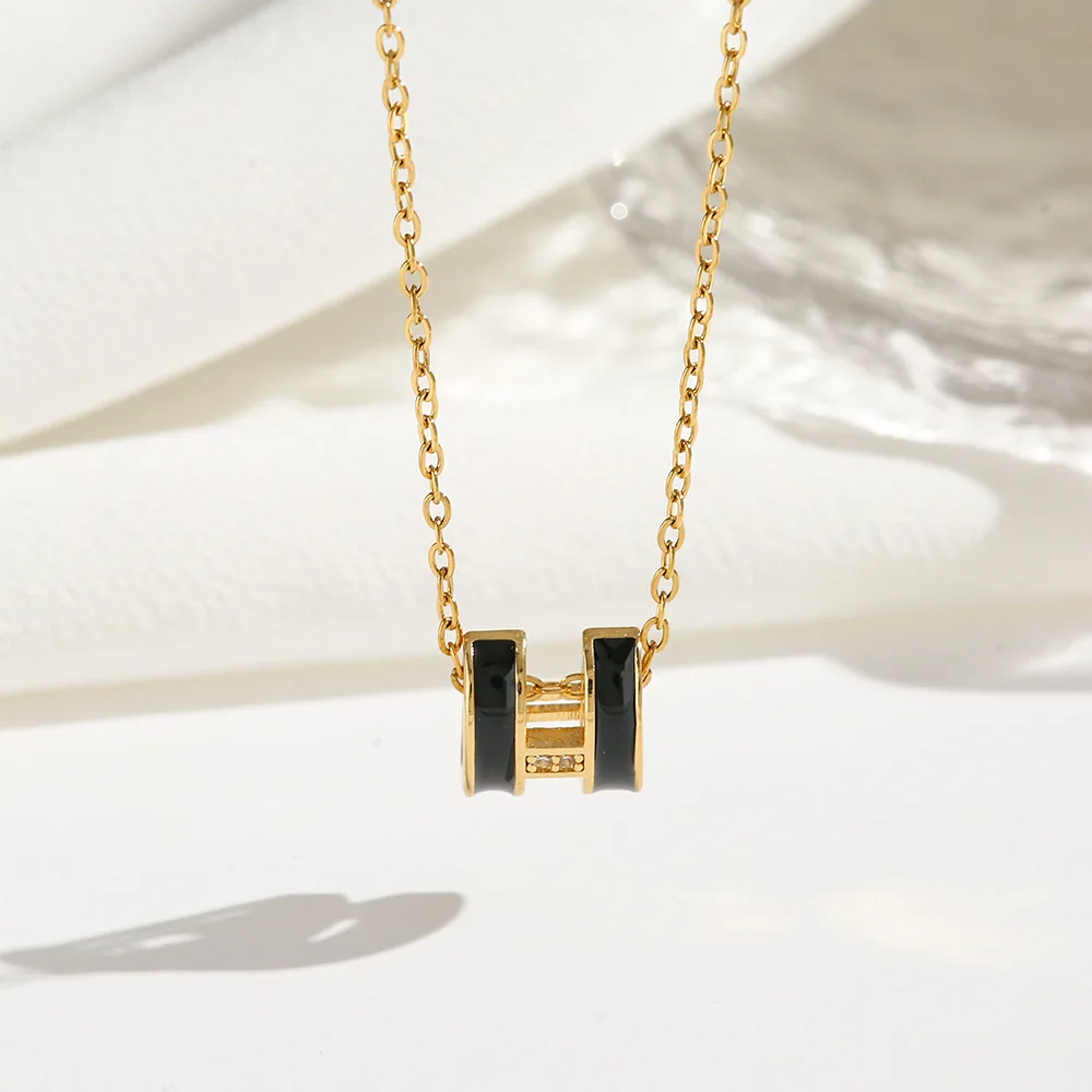 More Design Send Inquiry Get Catalog Designer Letter H Necklace Luxury Brand Diamond  Gold Collar Jewelry  Accessories