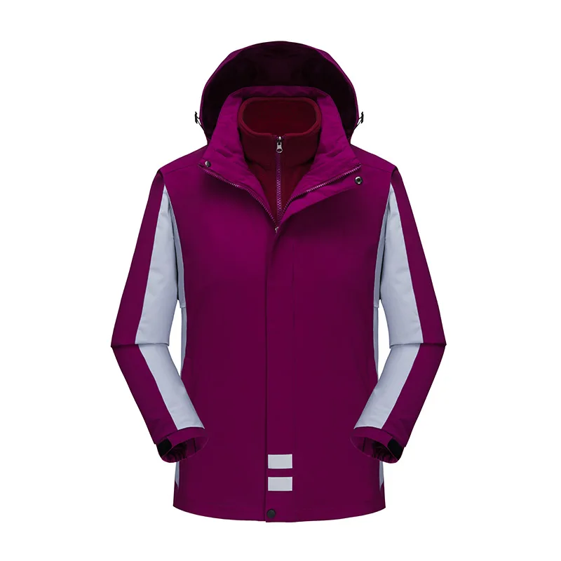 Casual Winter Windproof Warm Coat Long Sleeve Outerwear Men Waterproof Jacket