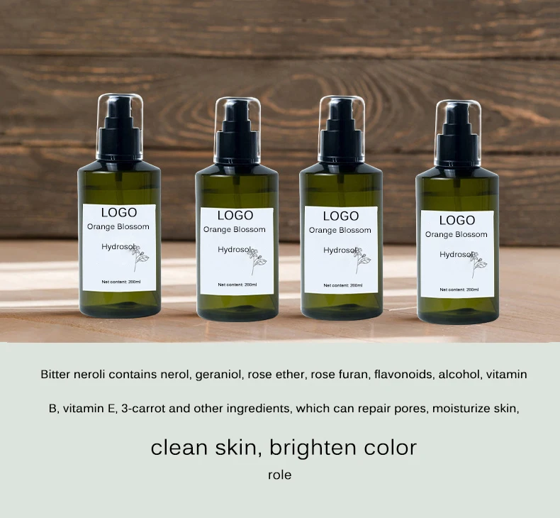 Астрагал нероли гидрозол улучшает и осветляет кожу увлажняет распыляет наносит цветочную