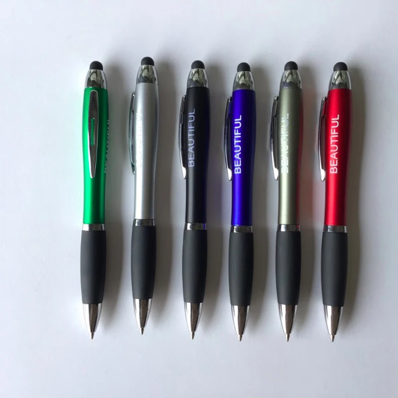 Wholesale Advertising Glow Logo Android Stylus Pen for Tablet with Light