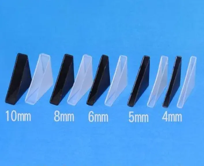 4/6/8/10/12mm Spacers To Protect Glass Edges Plastic Corner Separators Protectors