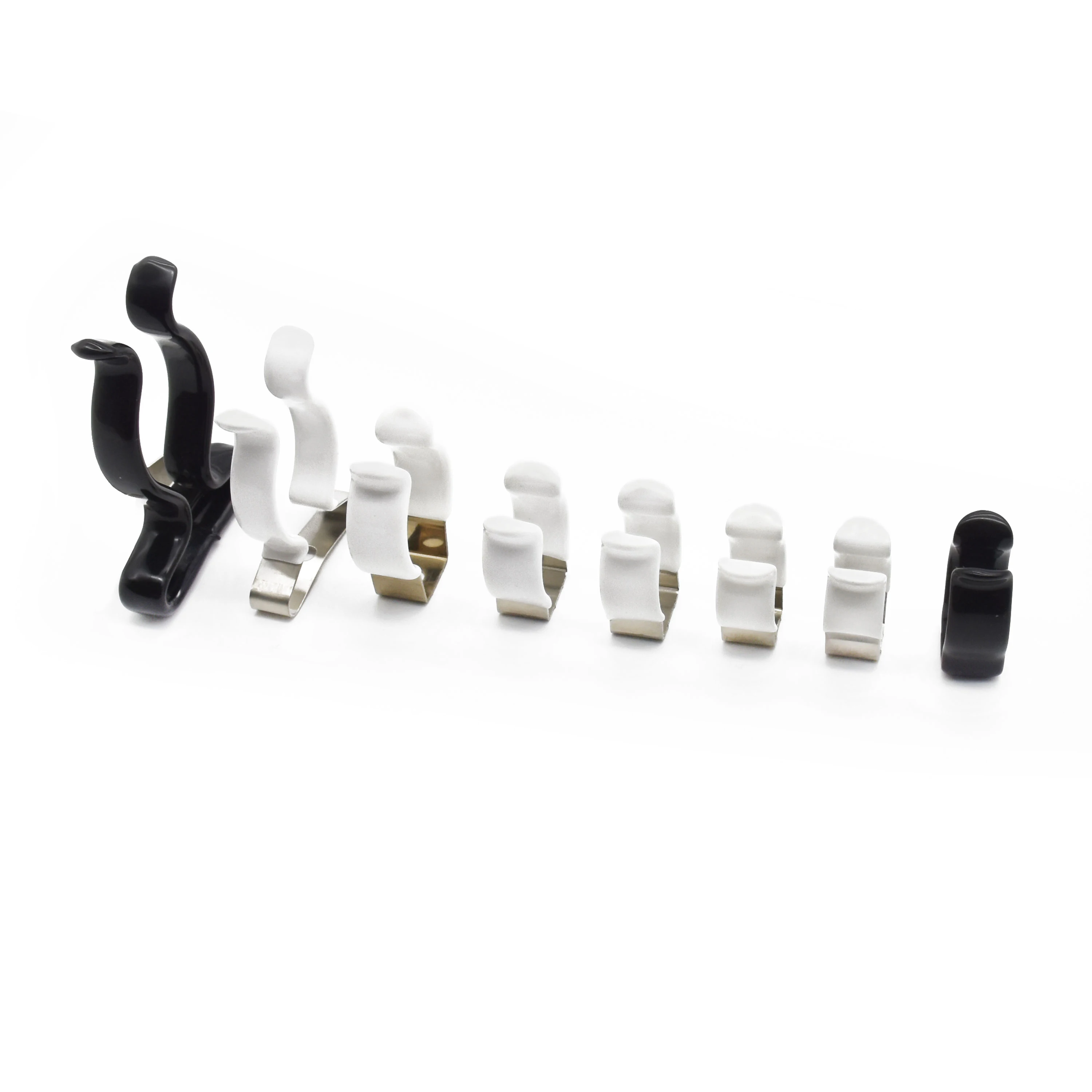 Sheet Metal Fabrication Stamping Bending Service Polished Stainless Steel Zinc Rubber Plated Spring Steel U Shape Pipe Tube Clip