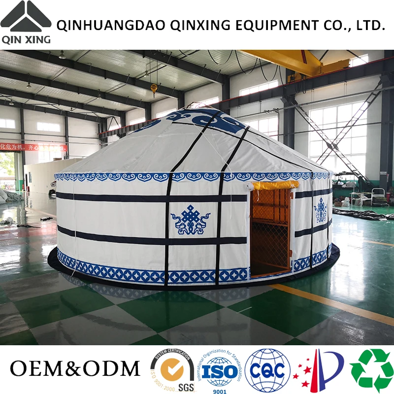 Hot sale luxury steel waterproof dome yurt
