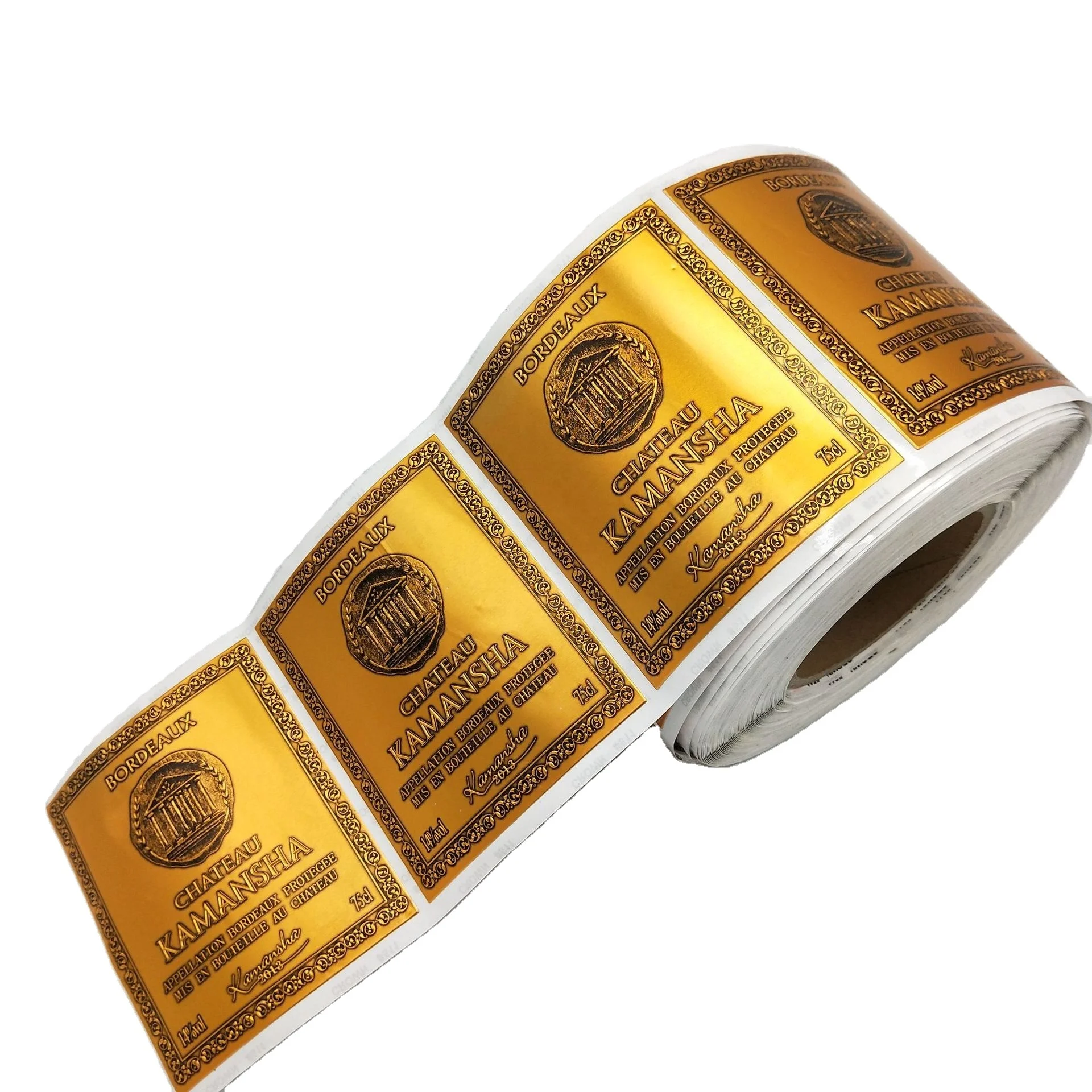 Custom Printed Waterproof Argan Oil Shampoo Bottle Packing Plastic Private Sticker Label