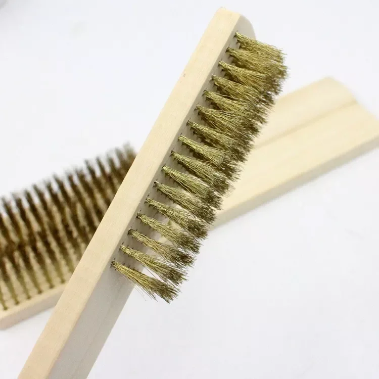 Cleaning Brush Brass Wire  Brush Copper Wire Brush 3rows/4rows/5rows/6rows