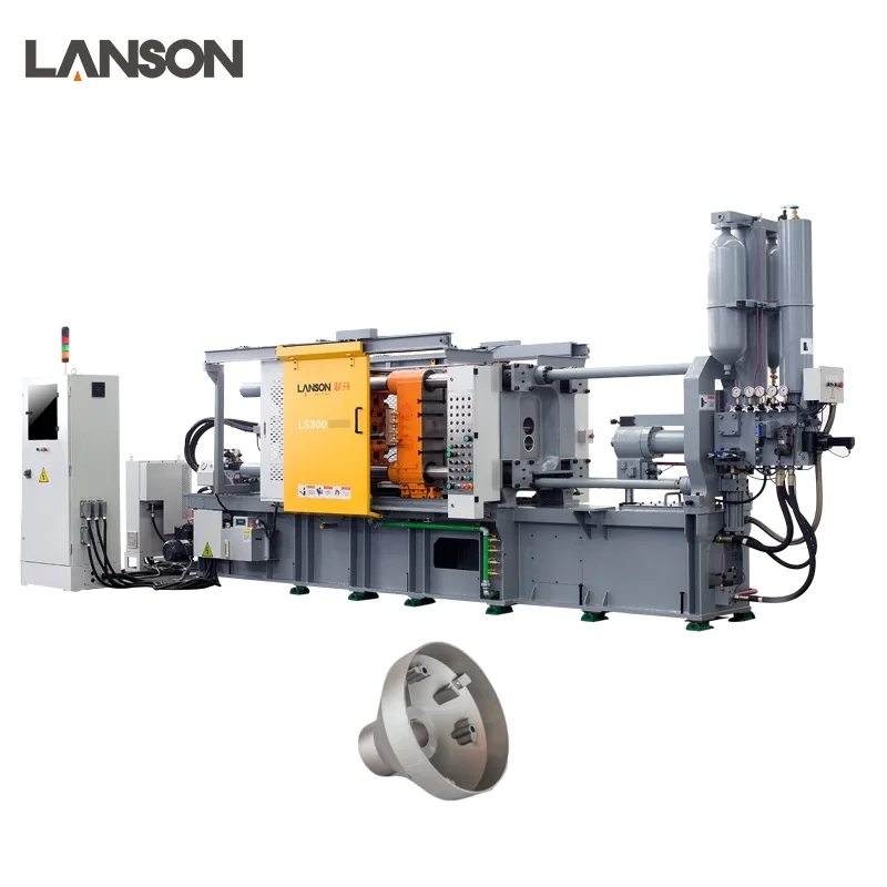 Horizontal Cold Chamber Die Casting Machines Lighting fixtures die cast aluminium machine