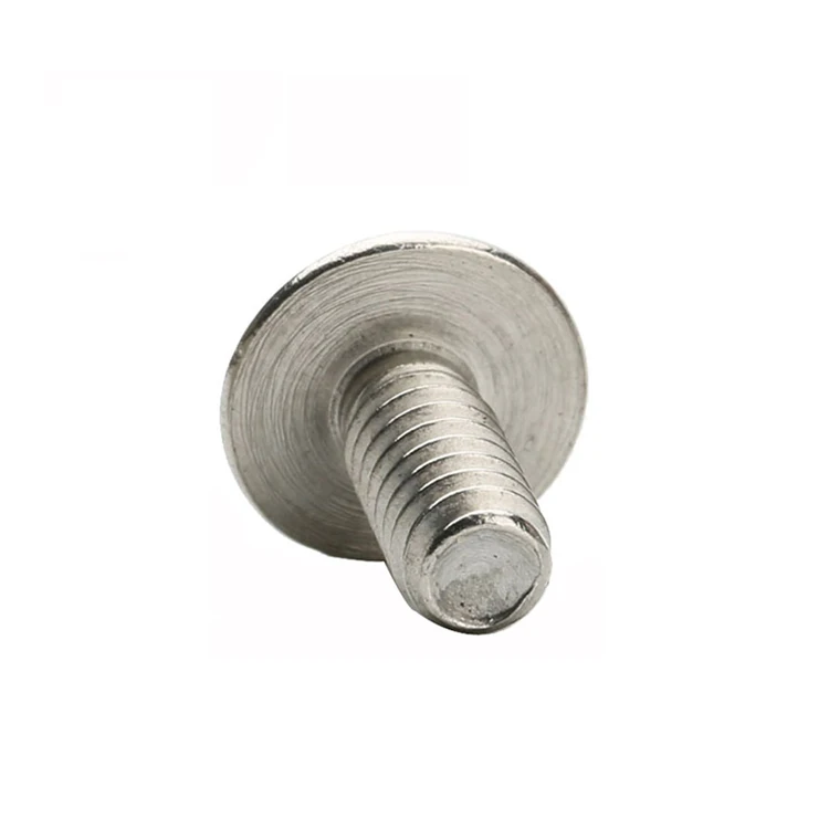 Stainless Steel SS304 SS316 Ball Head Bolts Truss Head din967 Cross Recessed Machine Screw