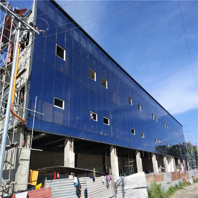 aluminum alloy price per m2 unitized glass curtain wall system cost per square metre