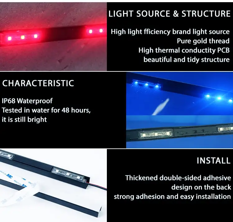 12 В 24 smd 5050 5054 красный зелёный синий Пиксельная световая вывеска наружный водонепроницаемый светодиодный ws2811 модуль освещения