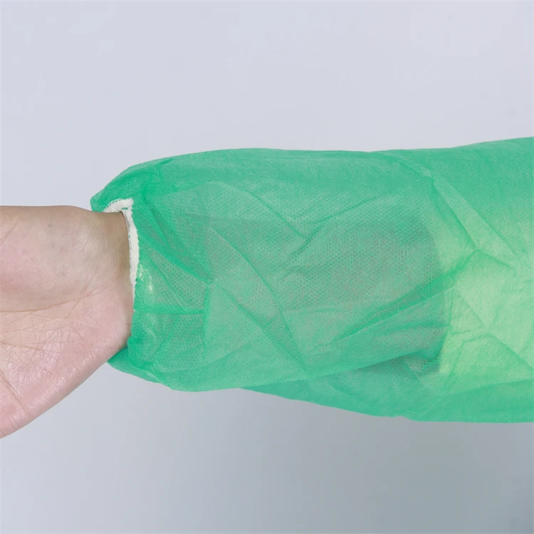 lab gown protective coverall coat uniform disposable coveralls green chemical 25g CN HUB industrial working overalls
