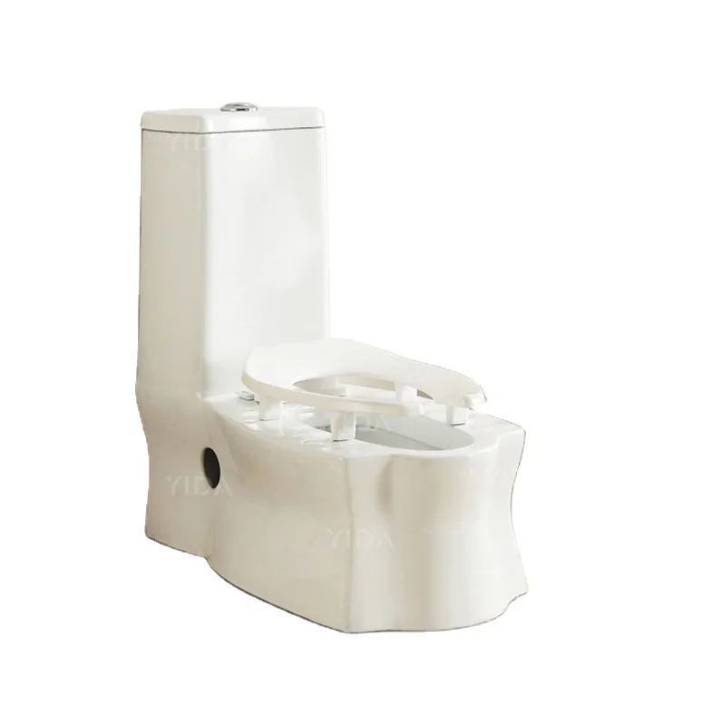 new design!! seat toilet combo with squatting toilet, high water tank squatting and sitting toilet