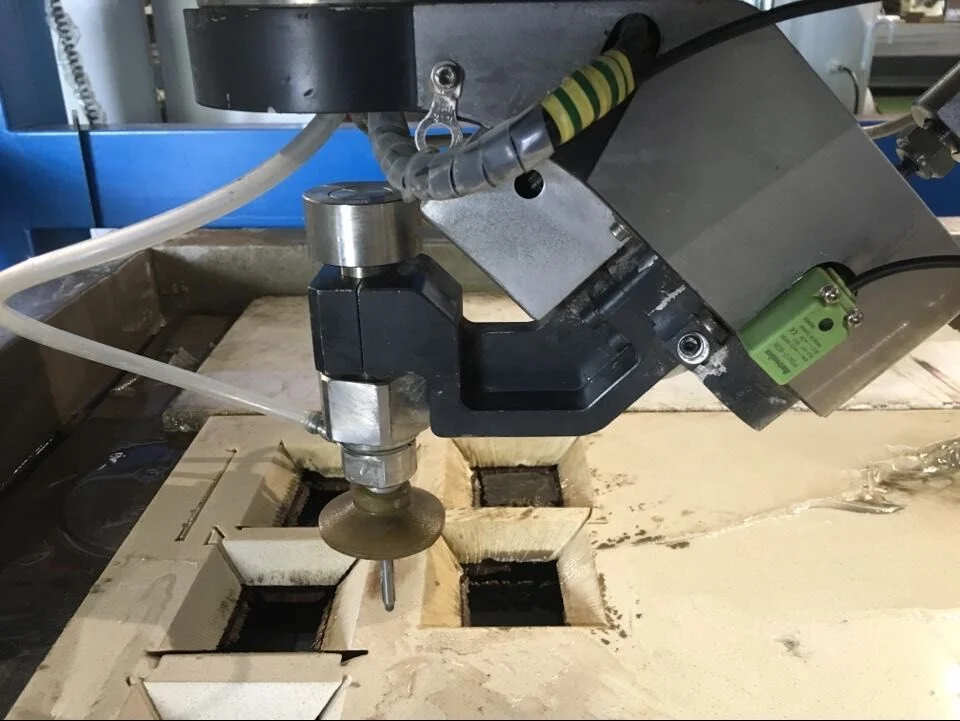 Ceramic tile cutting machine by water jet cutting with hydro cutter ultra high pressure water cutting machine water cutter