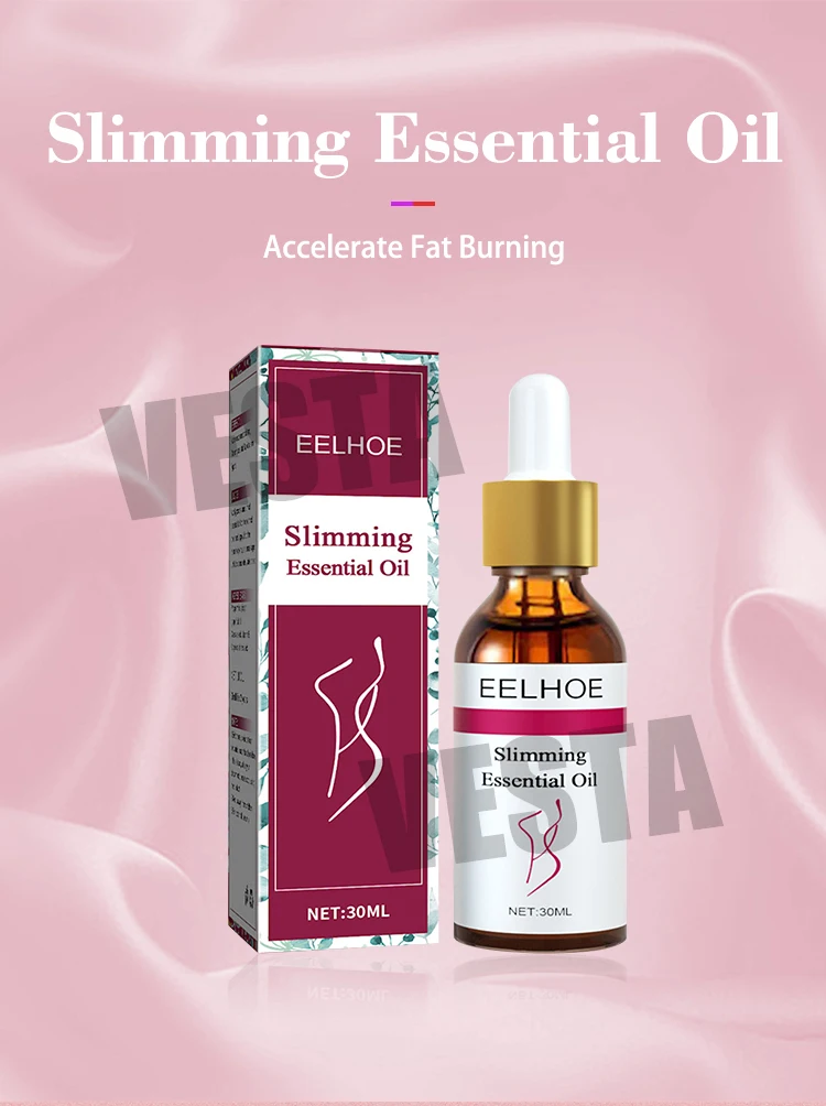Vesta Body Weight Loss Slimming Oil Plant Extract Anti Cellulite Slimming Massage