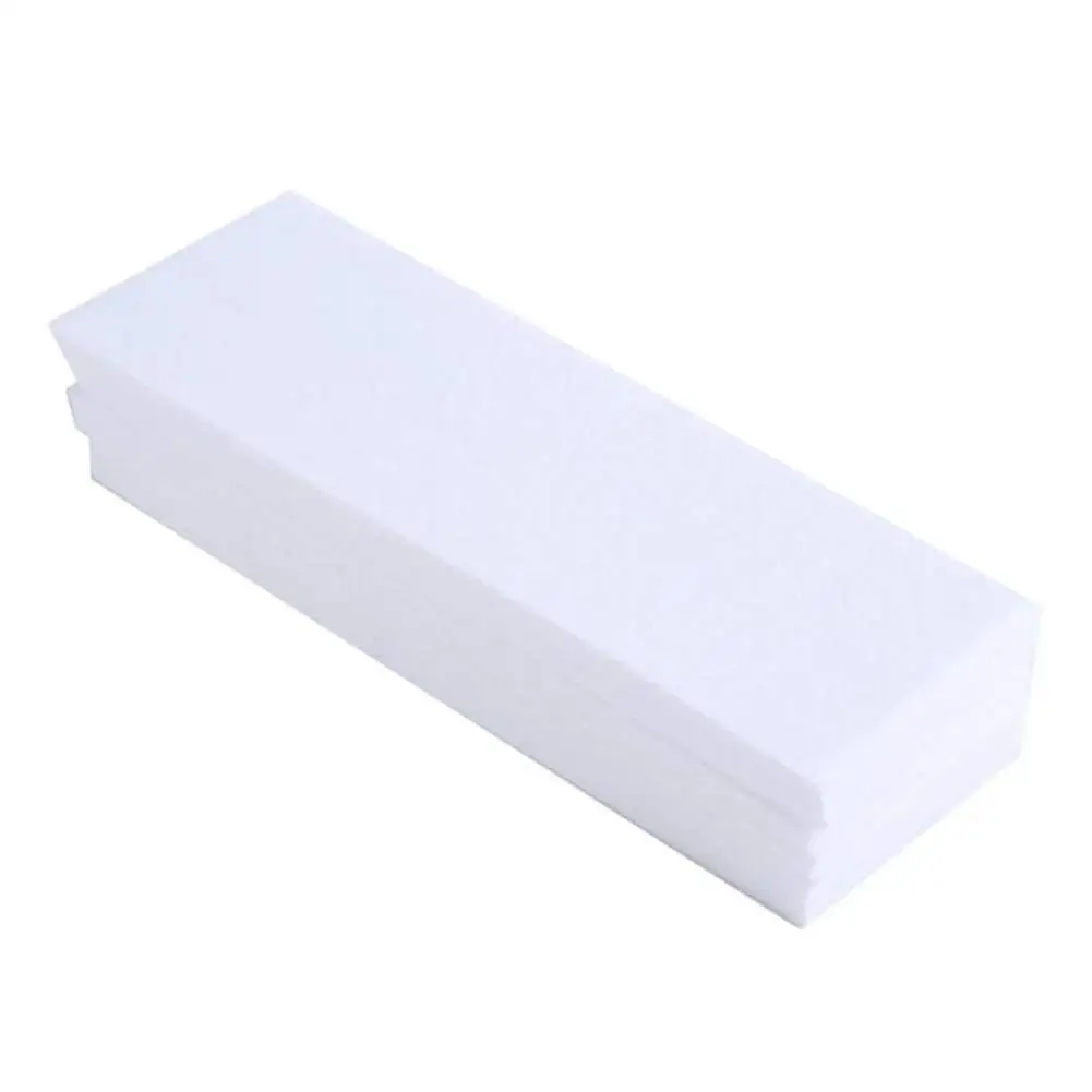 Depilation wax paper white thickened non-woven depilatory body hair removal wax paper