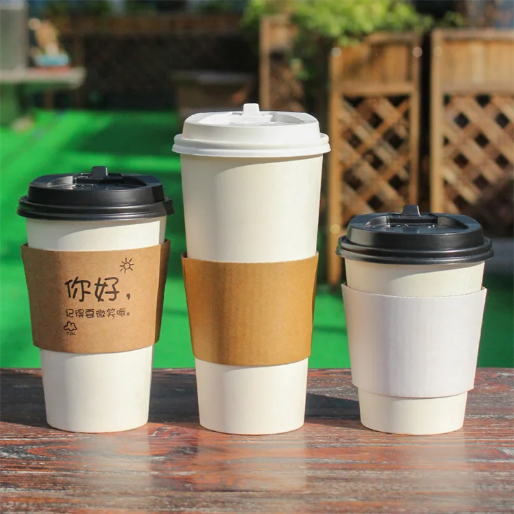 Экологичный Одноразовый бумажный стаканчик, бумажный стаканчик для кофе, бумажный стаканчик для кофе