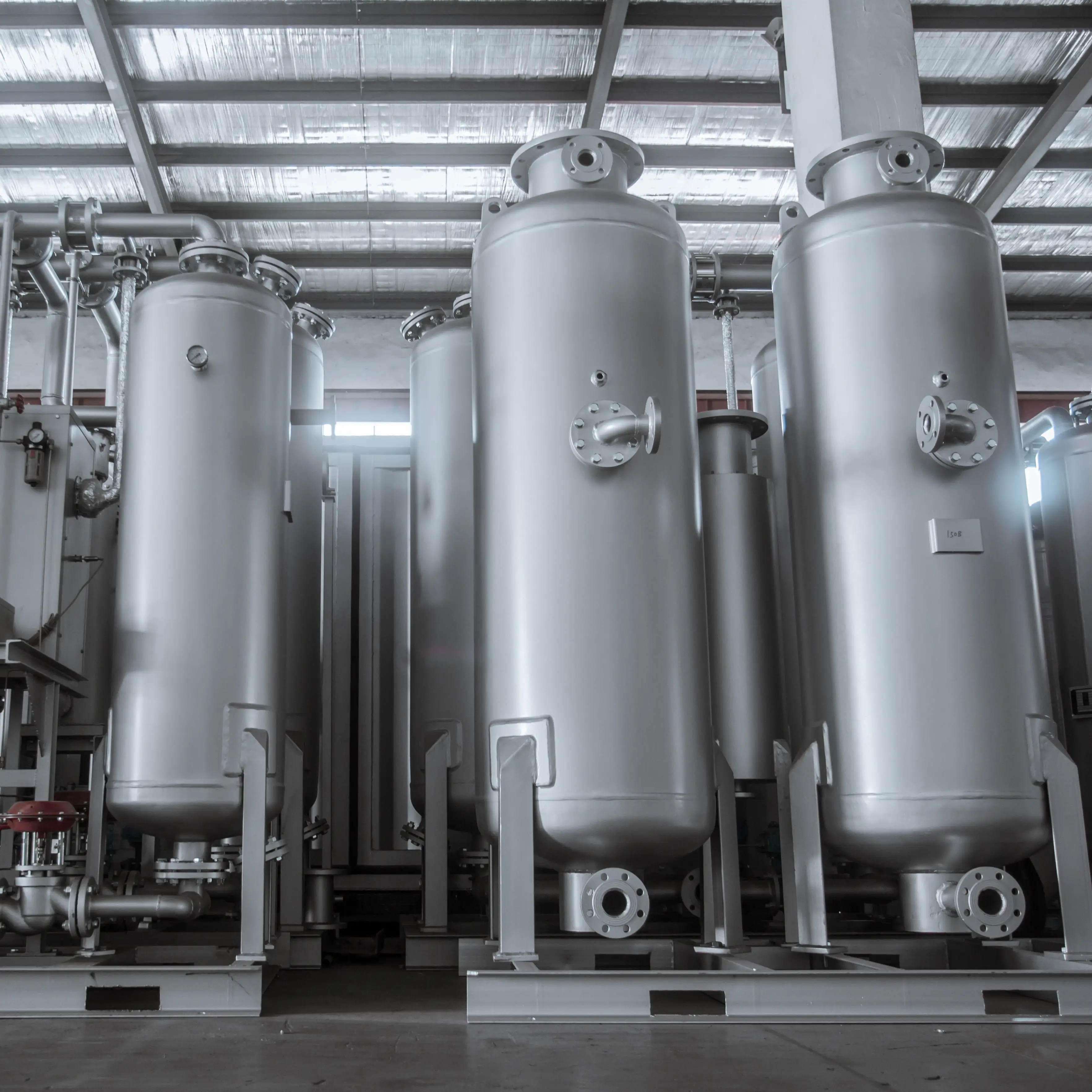 90%-99.9999% High Purity Oxygen Concentrator Compressor Air Separation Purification Oxygen Production