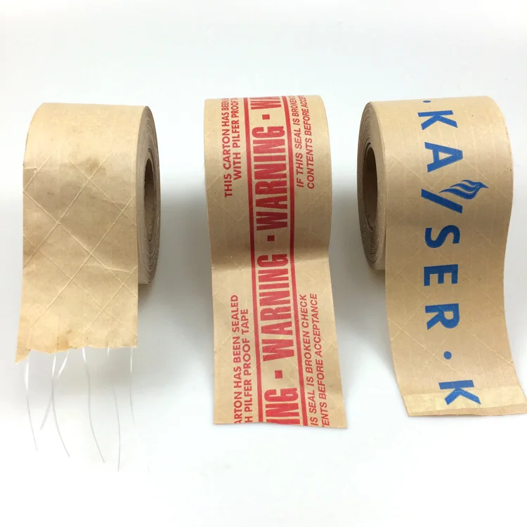 Waterproof Kraft Paper Gummed Tape 2.75 inches x 450 feet