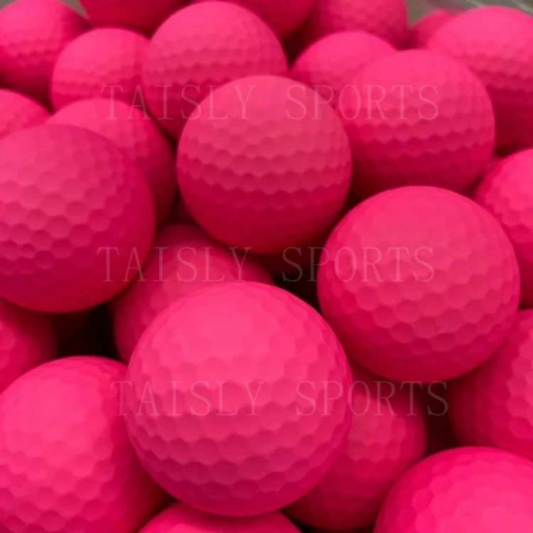 USGA Standard 3 pc Golf Balls distance colorful matte tour ball