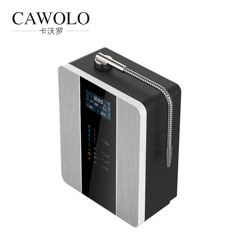 5 пластин kangen ионизатор воды Япония Функция подогрева щелочной воды машина для домашнего использования