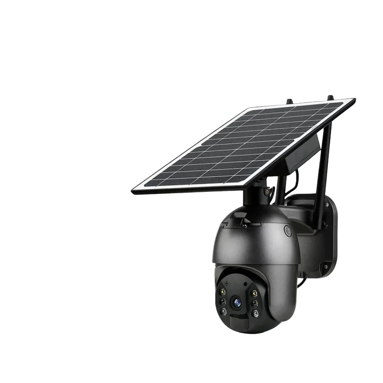 Senhuo 5MP 4G слот для SIM-карты 360 8 Вт Солнечная камера PTZ уличная PIR Обнаружение ночного видения CCTV Батарея Безопасности IP