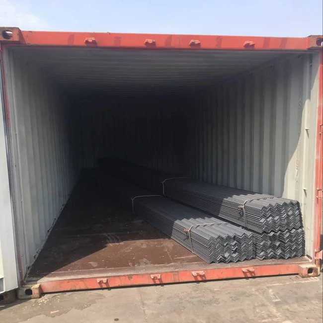 
Hot rolled 100x100 s235jr hot dip galvanized mild steel equal angle iron bar 