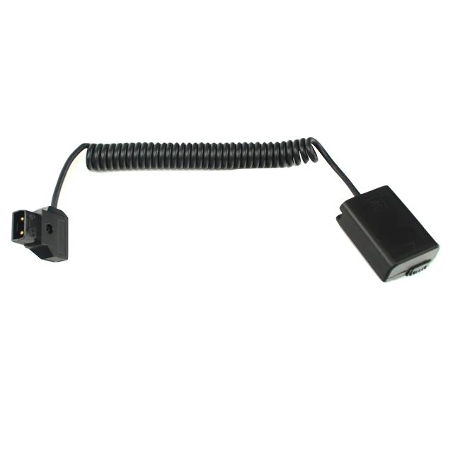 
 D-TAP для NP-FW50 манекен заряд батареи пружинный кабель для A7 A7R II A6300 A6500  