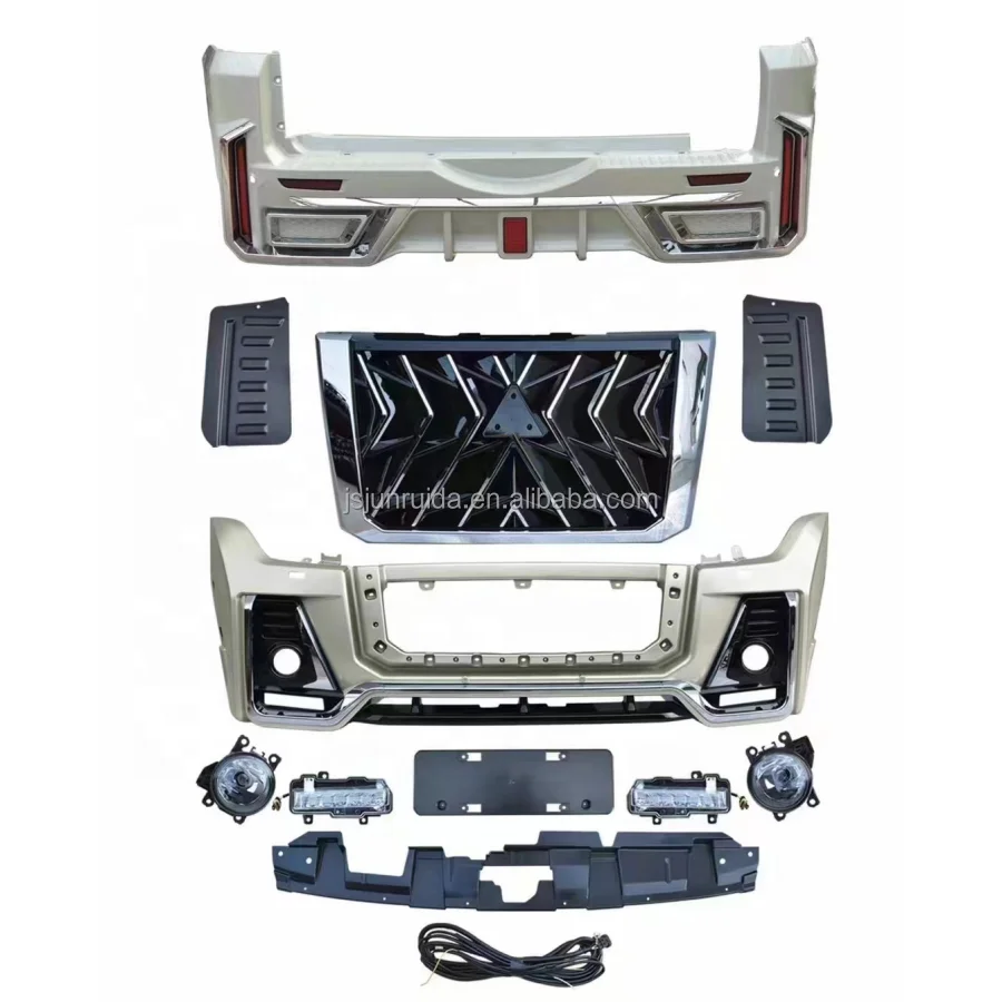 Newest Car Front Bumper Facelift Wide Conversion Bodykit Body Kit for Mitsubishi Pajero