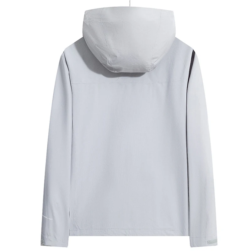 Custom Logo Blank Outdoor Jacket Waterproof Windbreaker Jackets Plus Size Lightweight Soft Shell Jacket