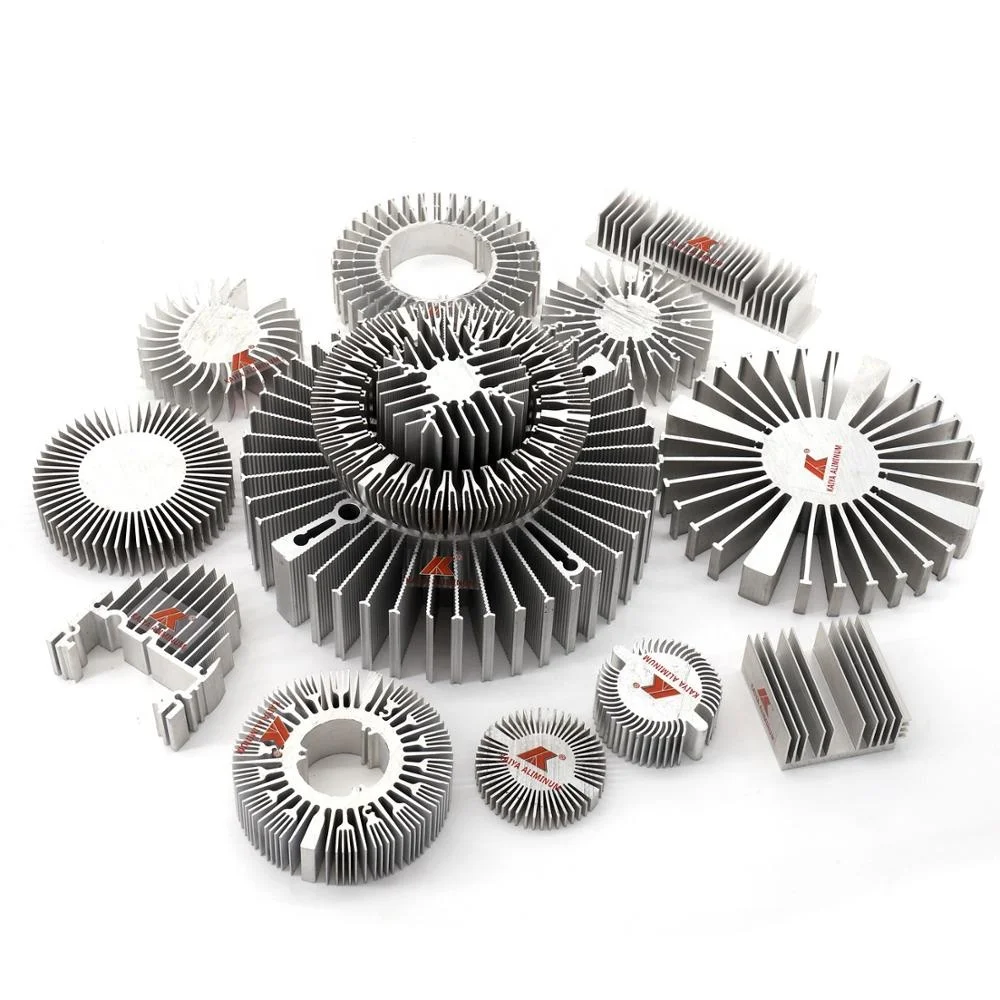  circle heat sink aluminium profile