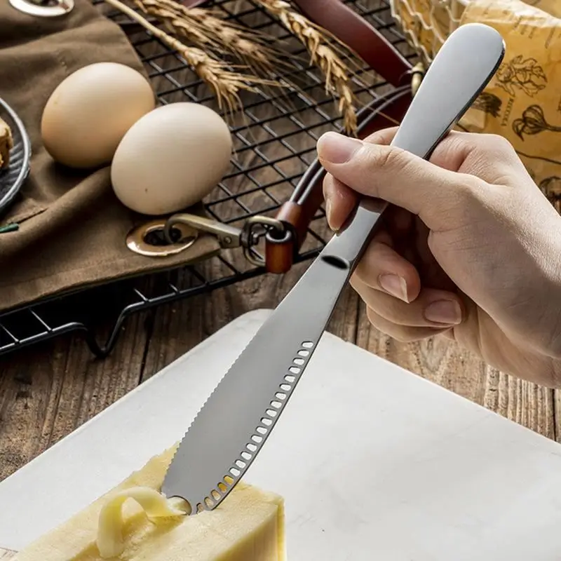 Лидер продаж на Amazon свадебные сувениры Золотой Серебряный скребок из нержавеющей стали нож для масла разбрасыватель