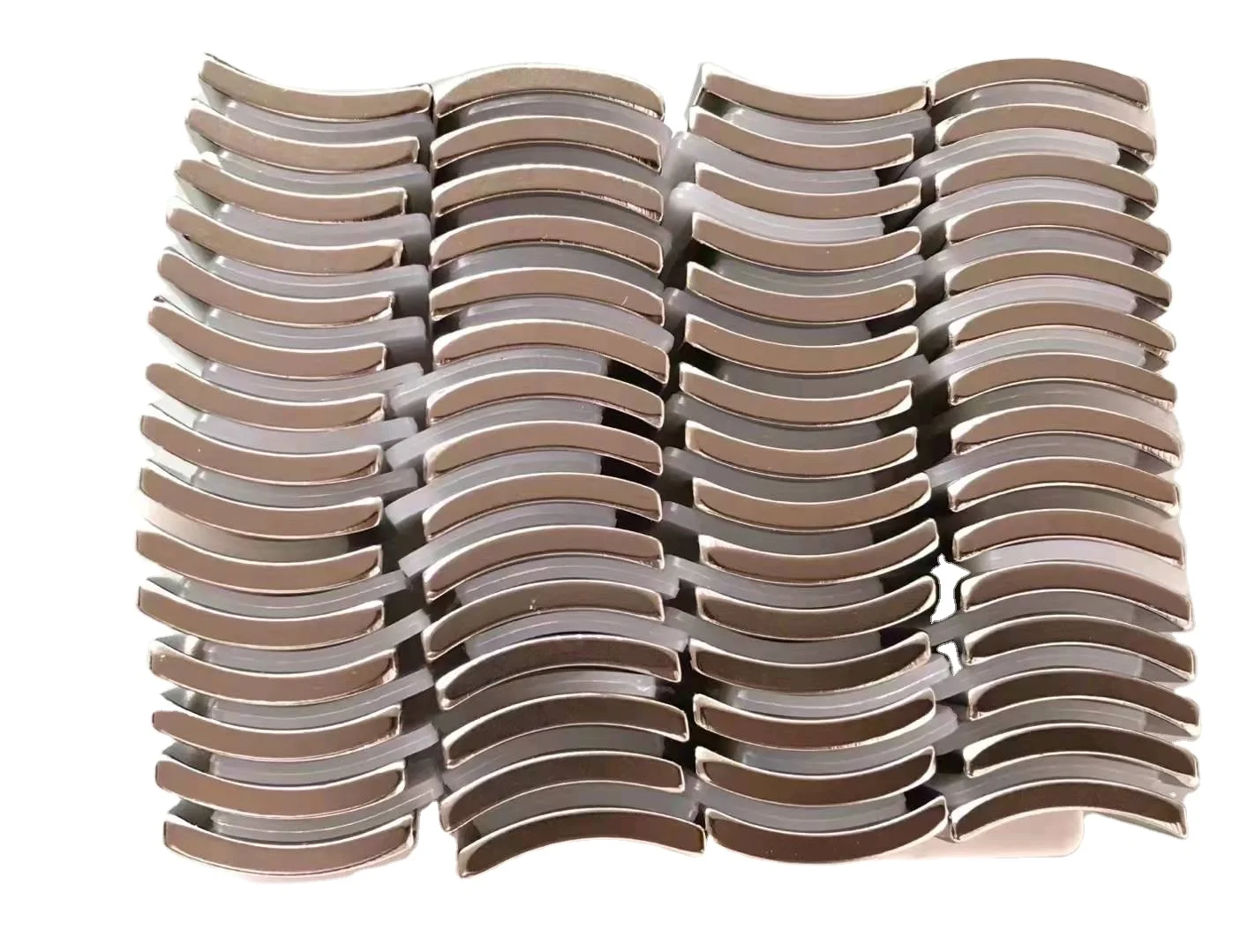 Strong Permanent Customized Fan Magnet Rotor Neodymium Ndfeb Ferrite Arc Magnet