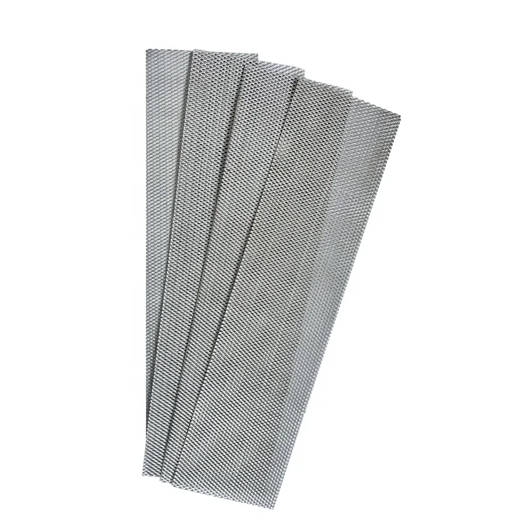 Diamond hole 0.04-5 mm thickness pure titanium expanded metal wire mesh