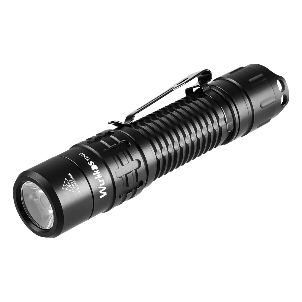 Wurkkos High Quality Durable IPX8 Water resistant 18650 Rechargeable EDC Torch 2000LM Tactical LED Flashlight